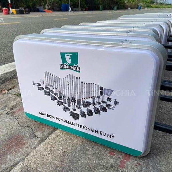 Hộp đèn mica bảng vẫy quảng cáo