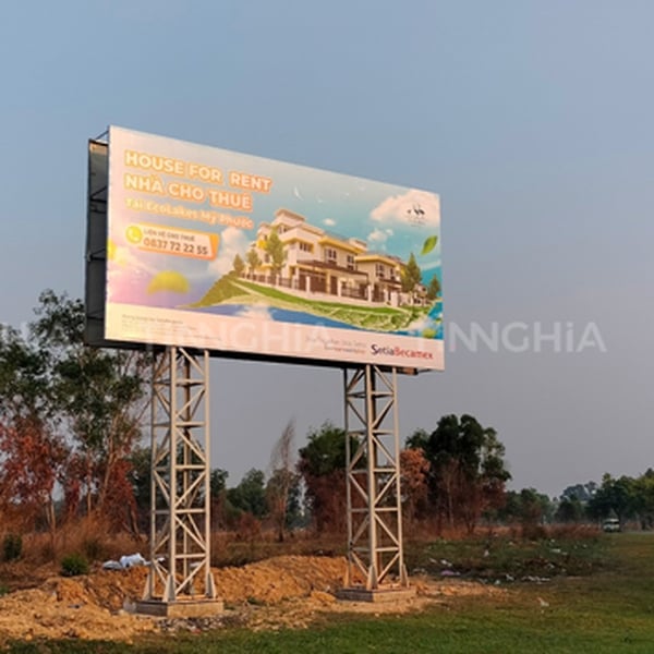 Thi công Pano ngoài trời Bình Dương