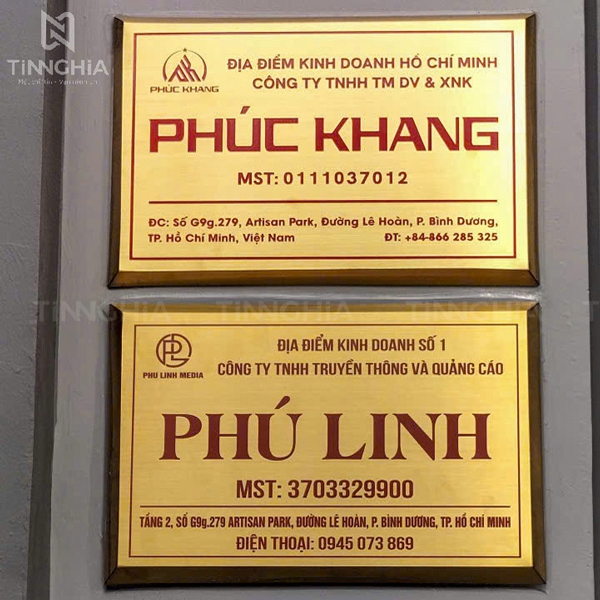 Thi công bảng hiệu công ty Bình Dương - Các loại bảng hiệu phổ biến