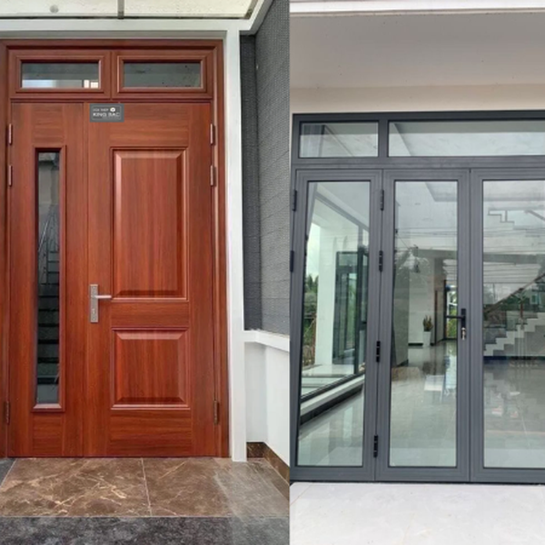 Cửa kính cường lực đẹp - thi công trọn gói