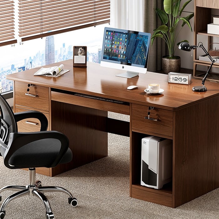Bàn làm việc gỗ MDF có bền không?