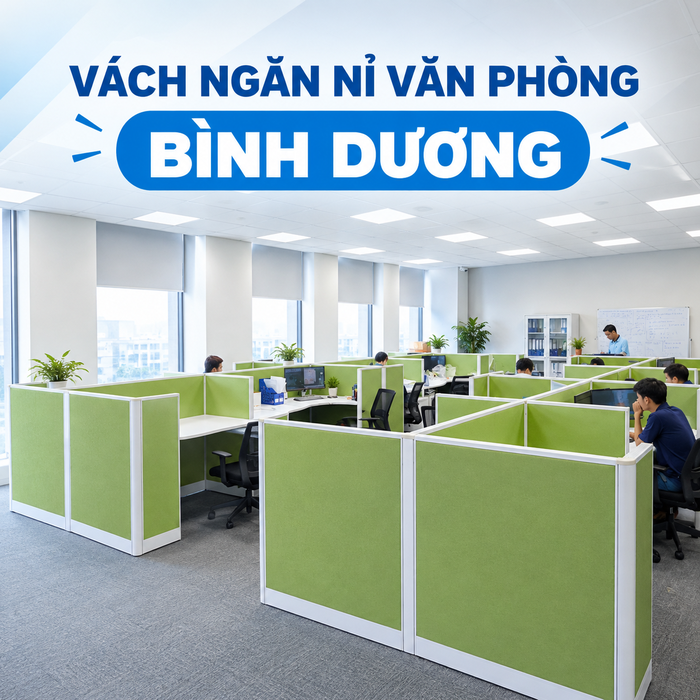 Vách ngăn nỉ văn phòng Bình Dương
