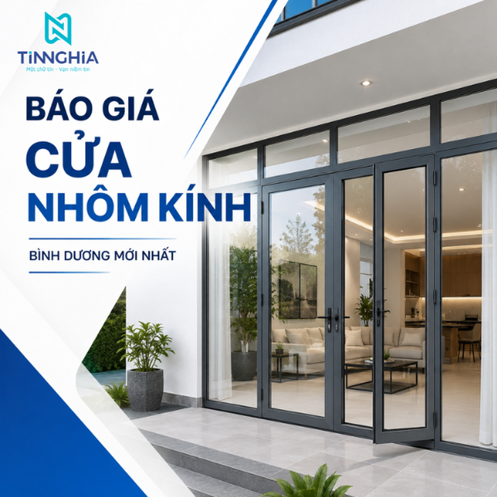 Báo giá cửa nhôm kính Bình Dương mới nhất