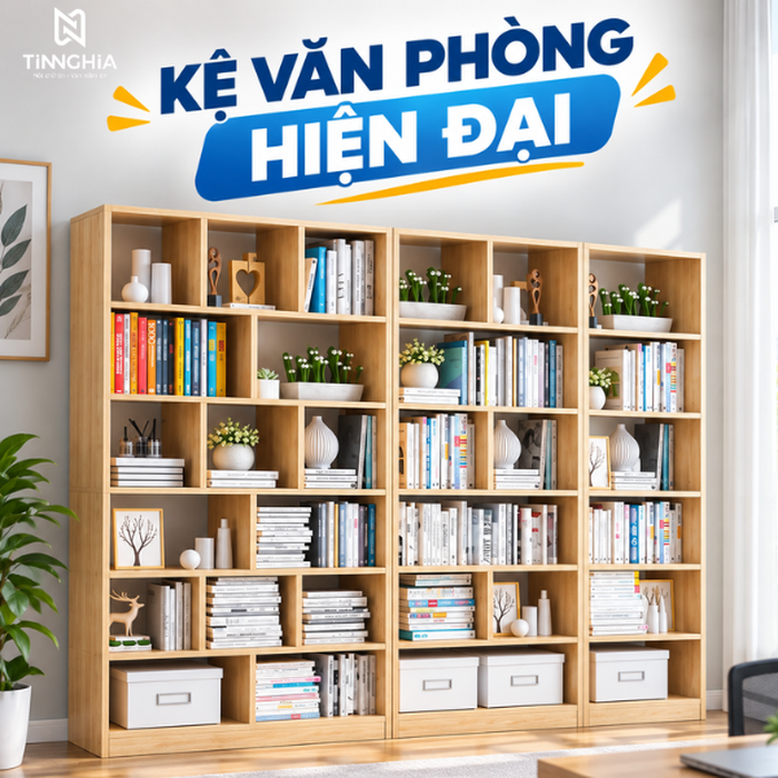 Kệ văn phòng hiện đại