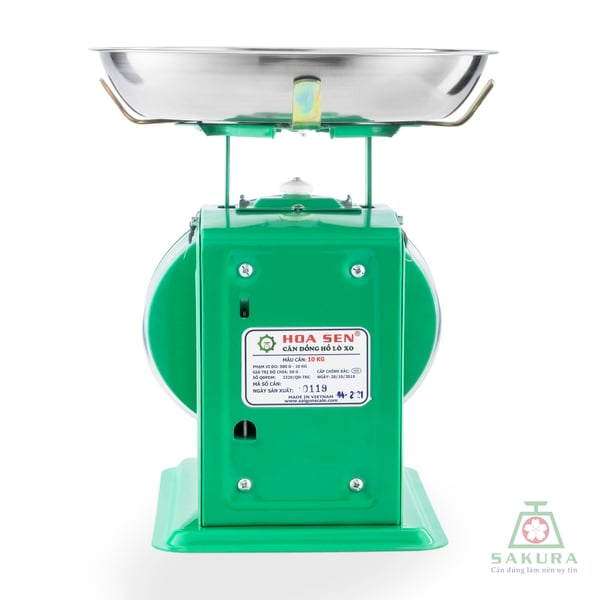 CÂN ĐỒNG HỒ HOA SEN 10KG - 15KG