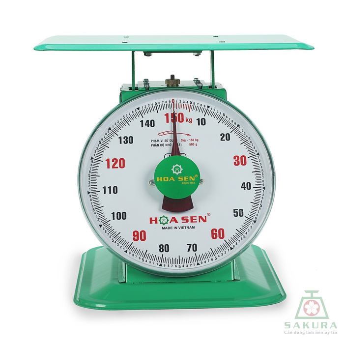 CÂN ĐỒNG HỒ HOA SEN 150kg