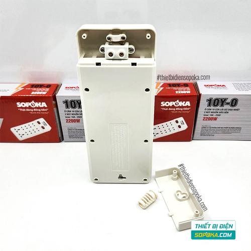 Ổ Cắm Điện 10 Lỗ 2200W Không Dây Lõi Sứ 10Y-0 SOPOKA