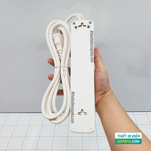 Ổ Cắm Điện 4 Lỗ Chéo Lõi Chịu Nhiệt 2200W 10A 4A2 SOPOKA