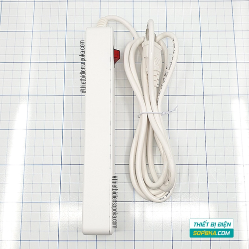 Ổ Cắm Điện 5 Lỗ Chéo 2200W 10A 5A2 SOPOKA