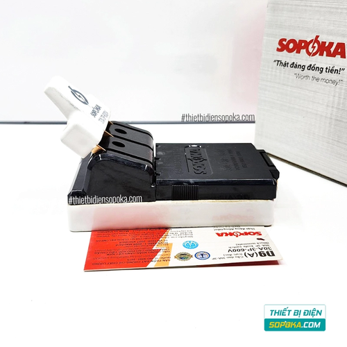 Cầu Dao Đế Sứ 3 Pha 3P 30A 600V D9/D9A SOPOKA