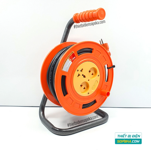Rulo Cuộn Dây Điện CADIVI 2x2.5mm² 3500W 16A RU3500W SOPOKA