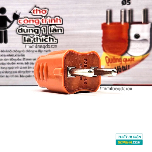 Phích Cắm Điện Dương 3000W 15A P3000WLK SOPOKA
