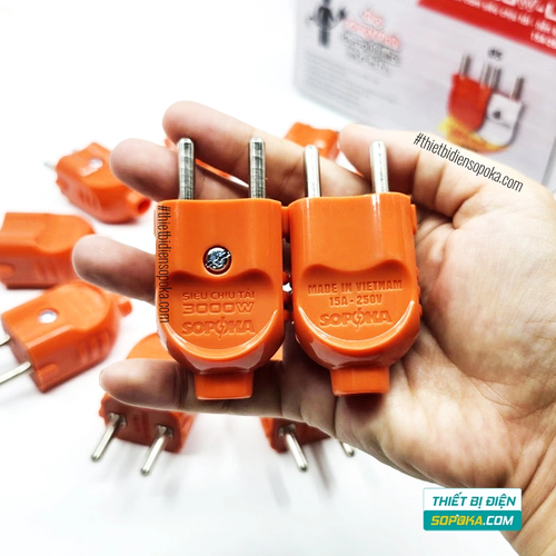 Phích Cắm Điện Dương 3000W 15A P3000WLK SOPOKA