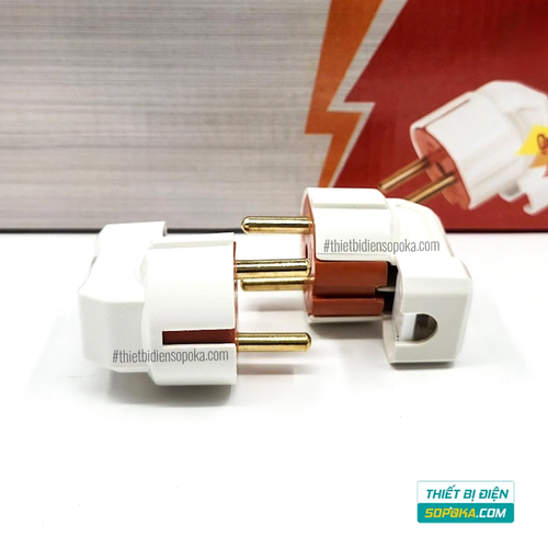 Phích Cắm Điện Dương Gập Vuông Góc 3000W 15A P3000W-G1 SOPOKA