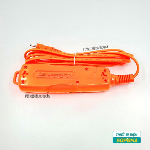 Ổ Cắm Điện 4 Lỗ Chéo 3000W 15A 250V 4C-3000W SOPOKA