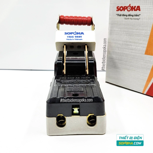 Cầu Dao Đế Sứ 1 Pha 150A 2P D34 SOPOKA