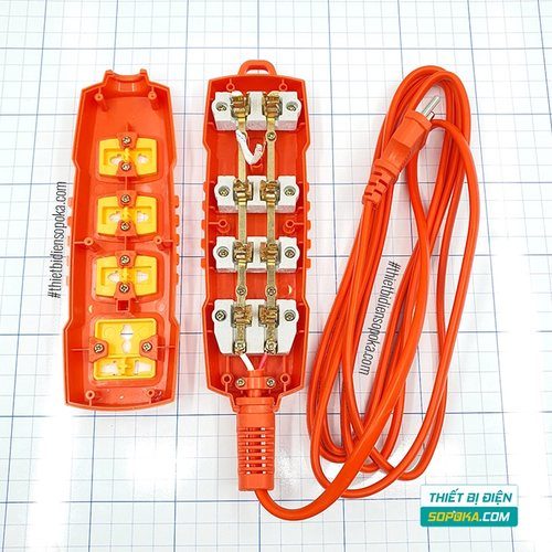 Ổ Cắm Điện 3000W Siêu Chịu Tải Có Dây 4S-3000W SOPOKA