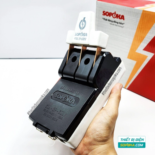 Cầu Dao Đế Sứ 3 Pha 3P 60A 600V D11/D11A SOPOKA