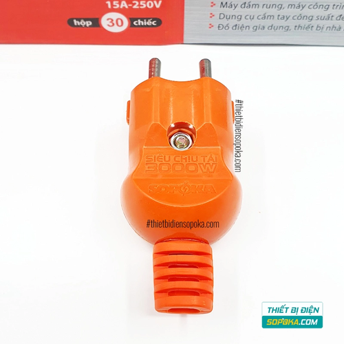 Phích Cắm Điện Dương Chịu Tải 3000W P3000W2+ SOPOKA