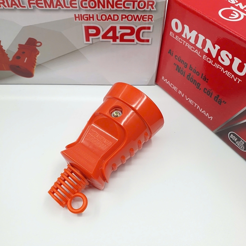 Đầu Nối Âm Công Nghiệp 3000W P42C Màu Cam OMINSU