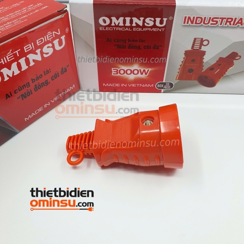 Đầu Nối Âm Công Nghiệp 3000W P42C Màu Cam OMINSU