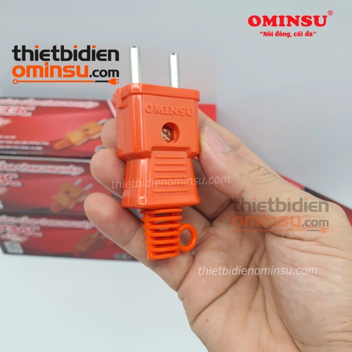 Phích Cắm Công Nghiệp 1 Lớp 3000W (Màu Cam) P34C OMINSU