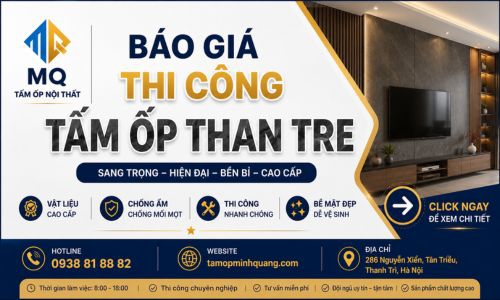 Thi Công Tấm Ốp Than Tre Hà Nội – Báo Giá Trọn Gói