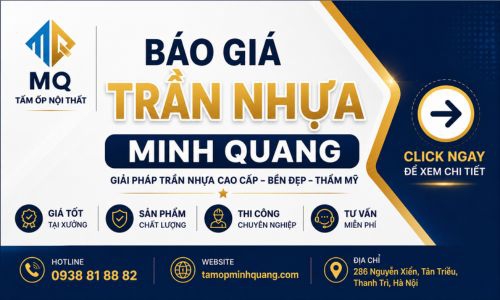 Thi Công Trần Nhựa Nano Tại Hà Nội - Báo Giá Trọn Gói