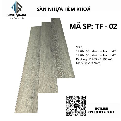 SÀN NHỰA HÈM KHOÁ TF 02