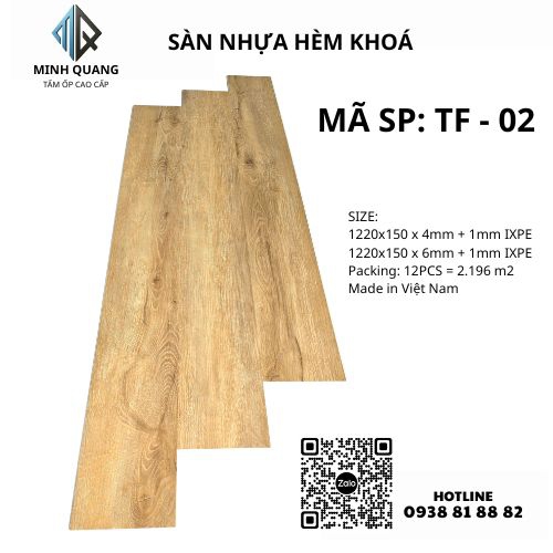 SÀN NHỰA HÈM KHOÁ TF 03
