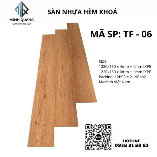 SÀN NHỰA HÈM KHOÁ TF 06