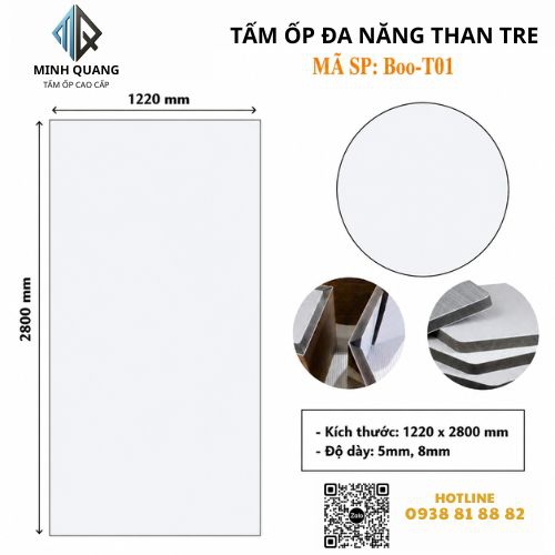 Tấm Ốp Đa Năng Than Tre BOO-T01