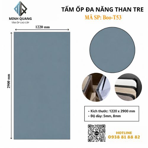 Tấm Ốp Đa Năng Than Tre BOO-T53