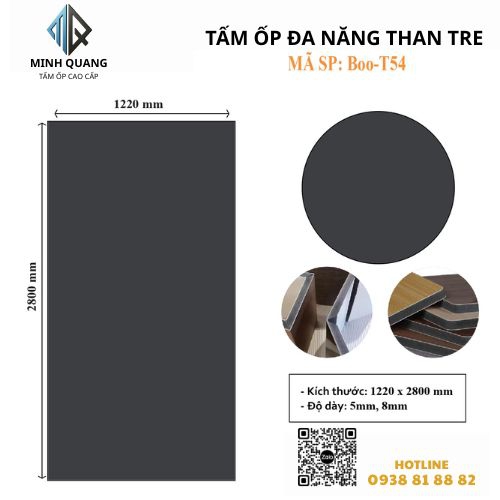 Tấm Ốp Đa Năng Than Tre BOO-T54