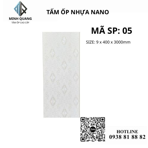 TẤM ỐP TƯỜNG TRẦN NHỰA NANO 05