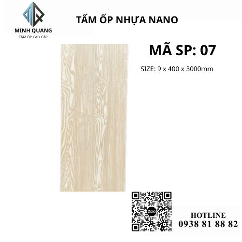 TẤM ỐP TƯỜNG TRẦN NHỰA NANO 07