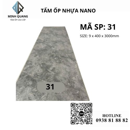TẤM ỐP TƯỜNG TRẦN NHỰA NANO 31