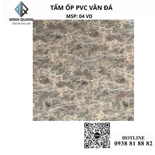TẤM ỐP VÂN ĐÁ PVC 04 VĐ