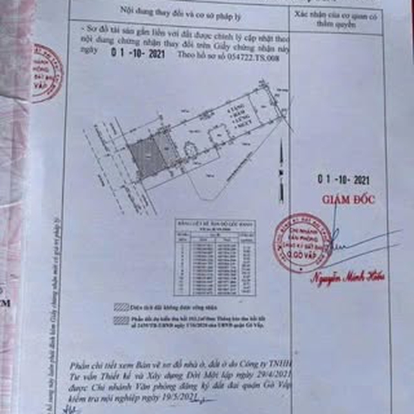 Bán toà nhà mặt tiền Dương Quảng Hàm, Phường 5, Quận Gò Vấp