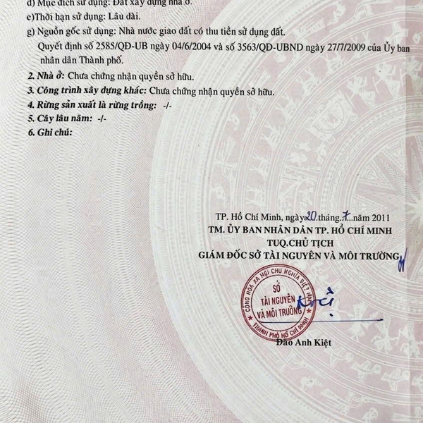Bán đất mặt tiền Tạ Hiện, P. Thạnh Mỹ Lợi, Quận 2
