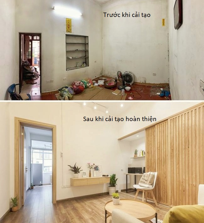Cải tạo không gian nhà ở hoàn toàn mới, hiện đại. Cải tạo không gian nhà ở hoàn toàn mới, hiện đại.