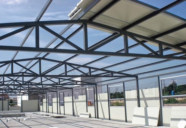 khung nhà tiền chế bằng thép khung nhà tiền chế bằng thép