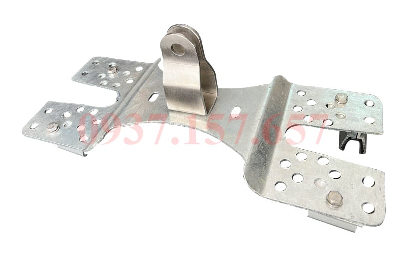 Chân cuối đỡ dây cứu sinh inox 304