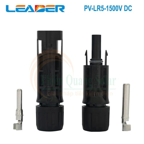 Đầu nối MC4 1500V DC PV-LR5-1500V hãng Leader 