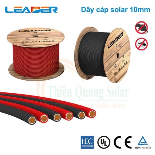 Dây cáp điện DC 10mm2 hãng Leader