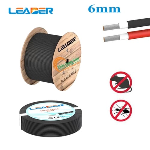 Dây cáp solar 6mm hãng Leader