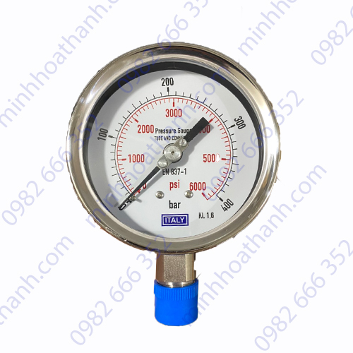 Đồng hồ áp lực nước italy