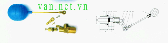 cau-tao-cua-van-phao-nuoc-tu-dong Cấu tạo của van phao nước tự động