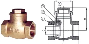 Cách lắp van nước một chiều