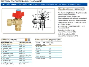 Cách sửa van khóa nước bằng đồng